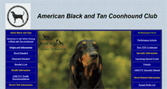 Desktop Screenshot of coonhound.100megsdns.com