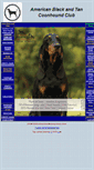 Mobile Screenshot of coonhound.100megsdns.com