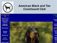 Tablet Screenshot of coonhound.100megsdns.com